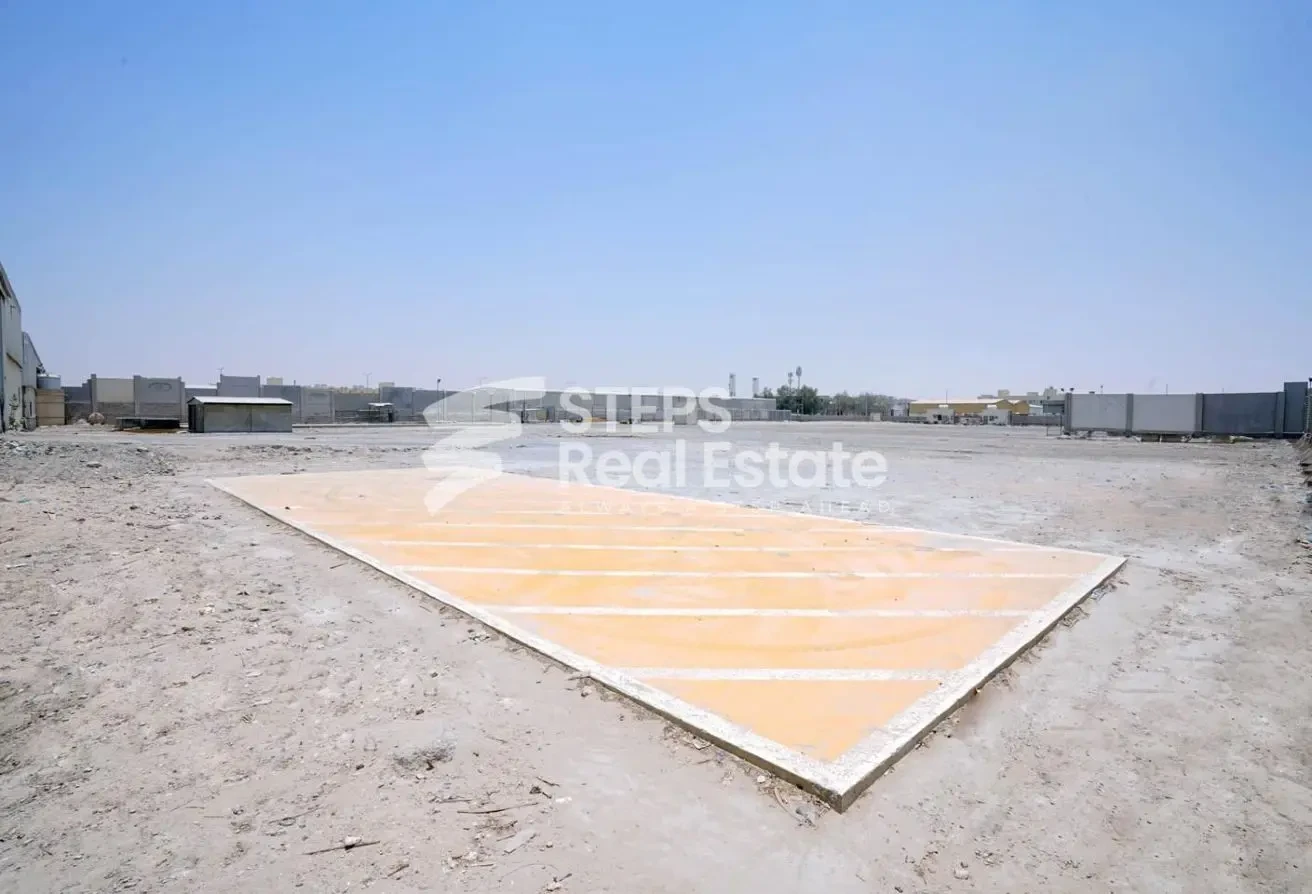 Gated Parking on Main Road Industrial Area - Labor Camp in Industrial Area