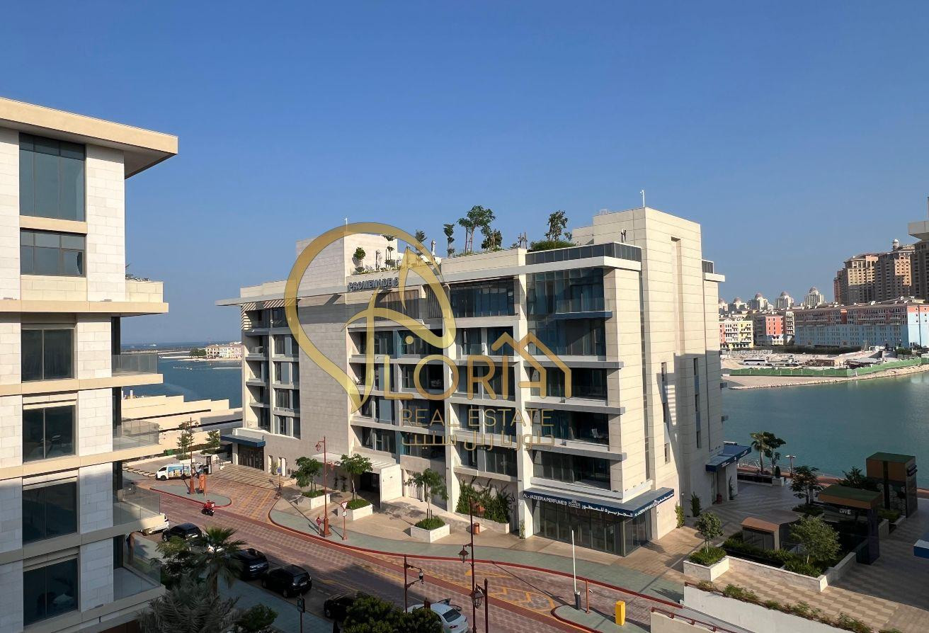 Amazing High Floor 2BHK+maid in Gewan Island|12.5K - Apartment in Gewan Island