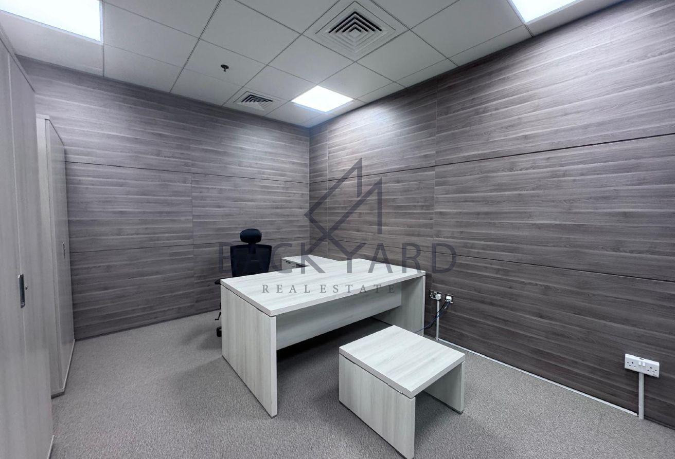 Ready Office with Partition for Rent in Al Sadd