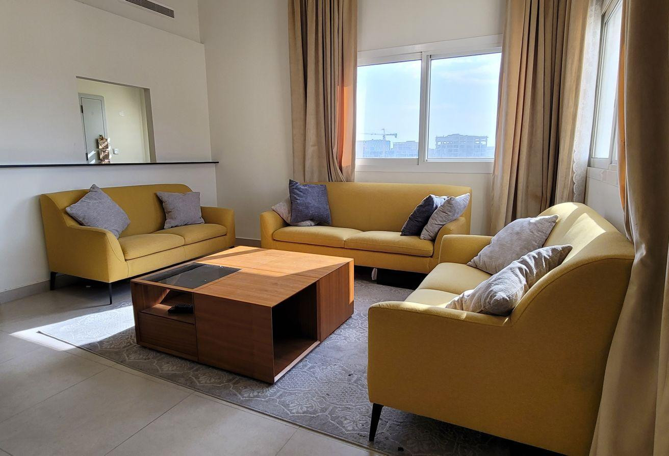 3- BEDROOMS APARTMENT SF WITH BALCONY IN LUSAIL !