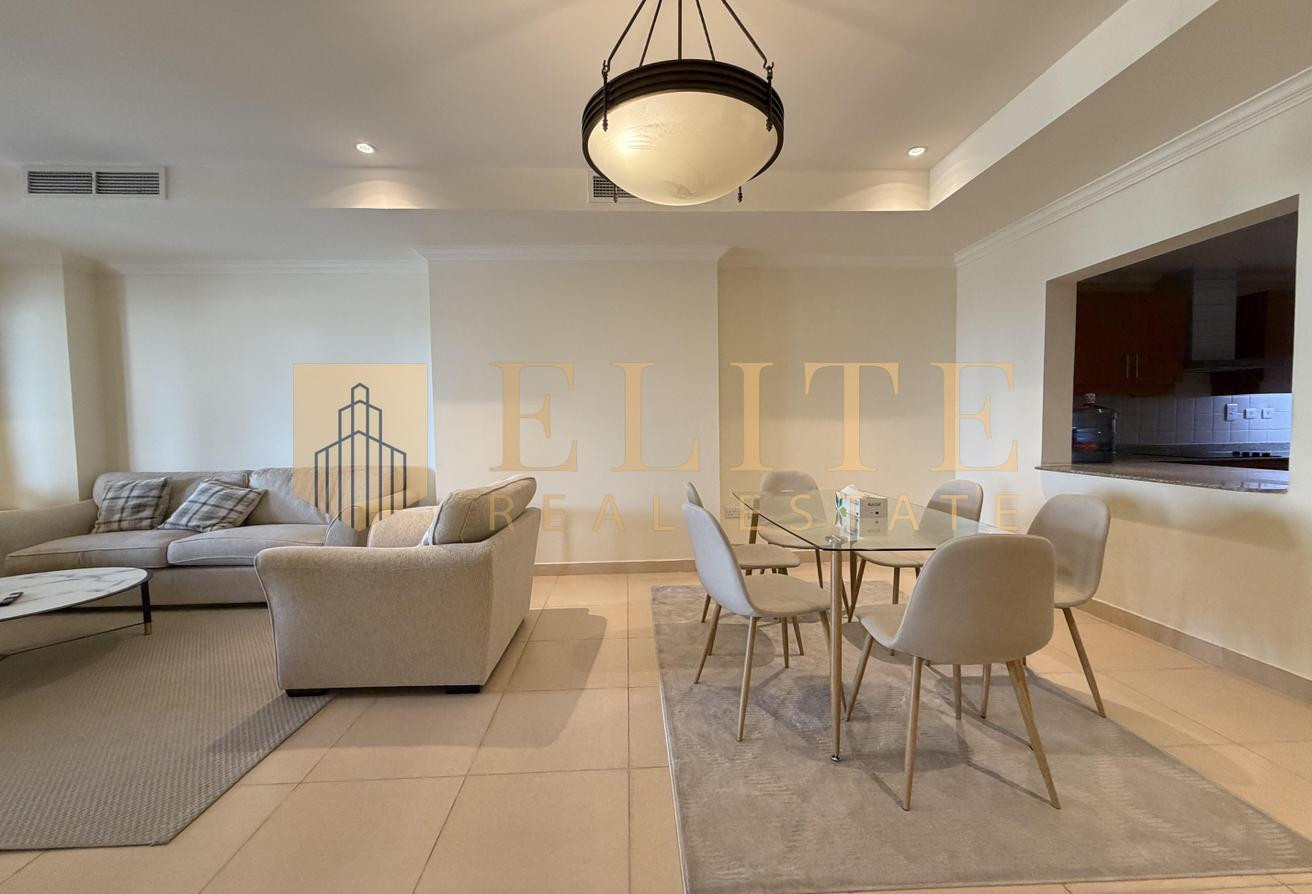 Luxury Furnished 1BHK in The Pearl | 8.5K Incl.