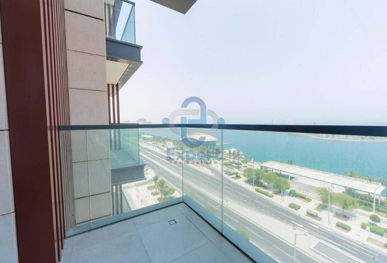 Full sea view 2 balconies Luxury 1BHK for Rent - Apartment in Marina Residences 195