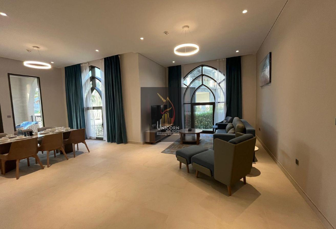 Luxury 2+1-Br | Furnished | Balcony | Beach Access - Apartment in West Porto Drive