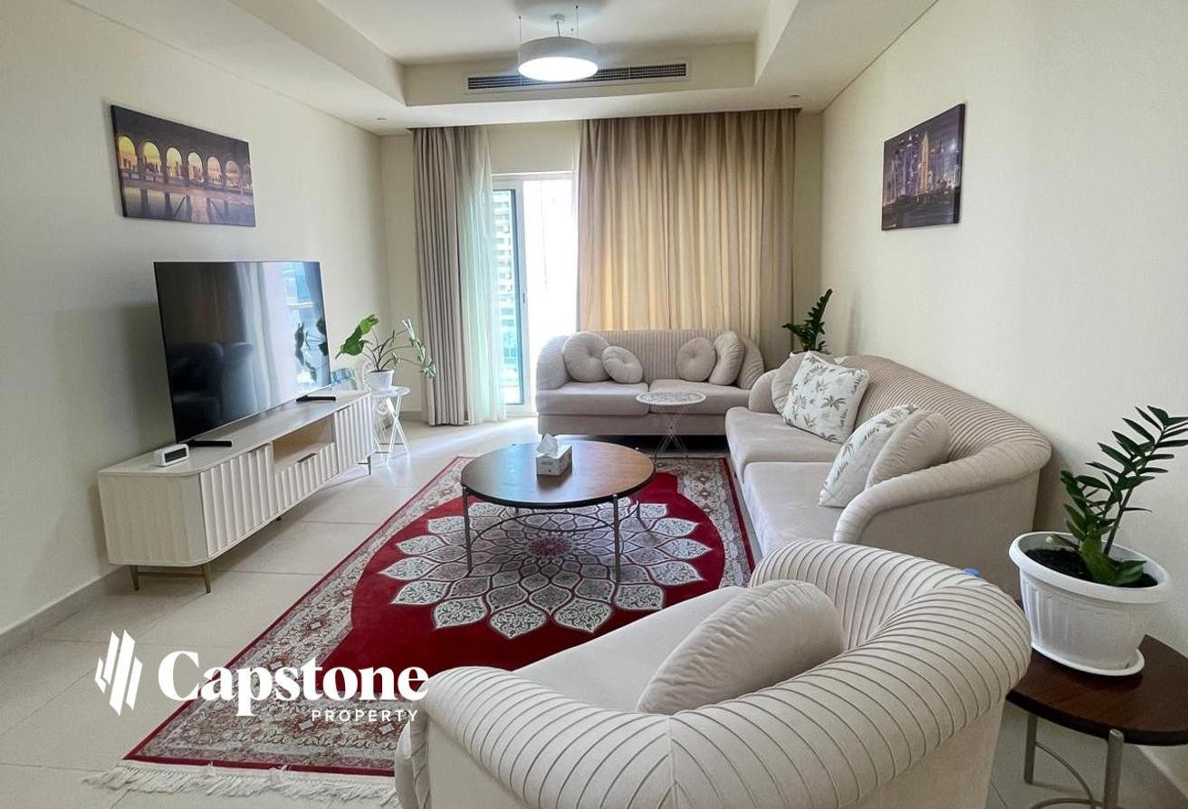 DIRECT SEA VIEW 1BR FULLY-FURNISHED APARTMENT