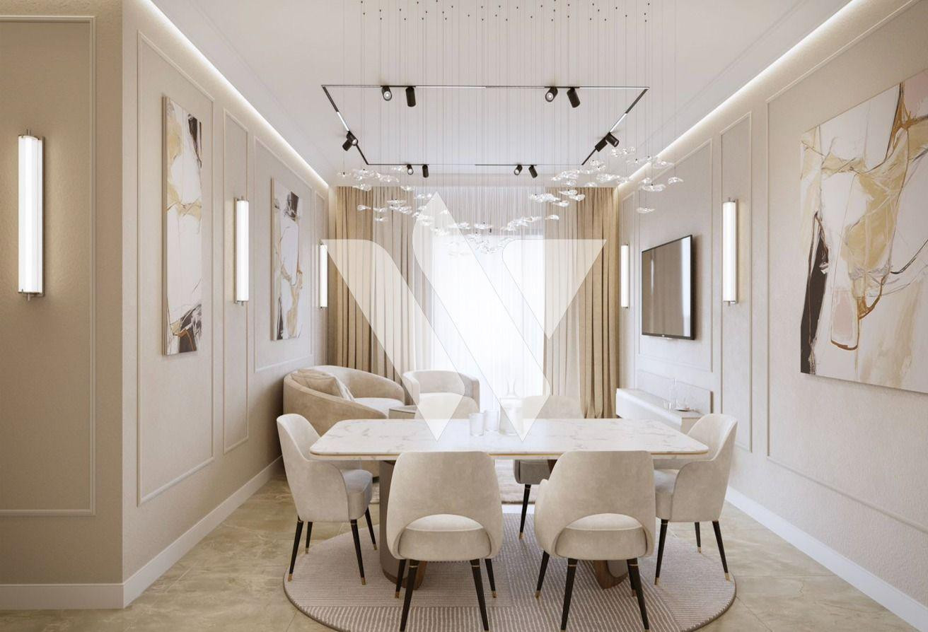 Modern-Style Off plan Furnished 1-Bedroom Apt