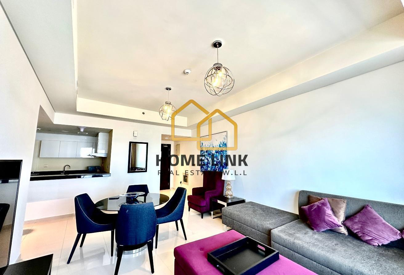 HIGH FLOOR | SPACIOUS 2 BEDROOM APT IN LUSAIL