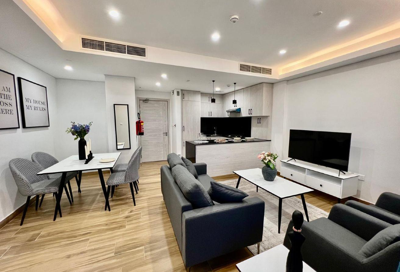 Including bills_stadium view_1bedroom_lusail - Apartment in Al Erkyah City