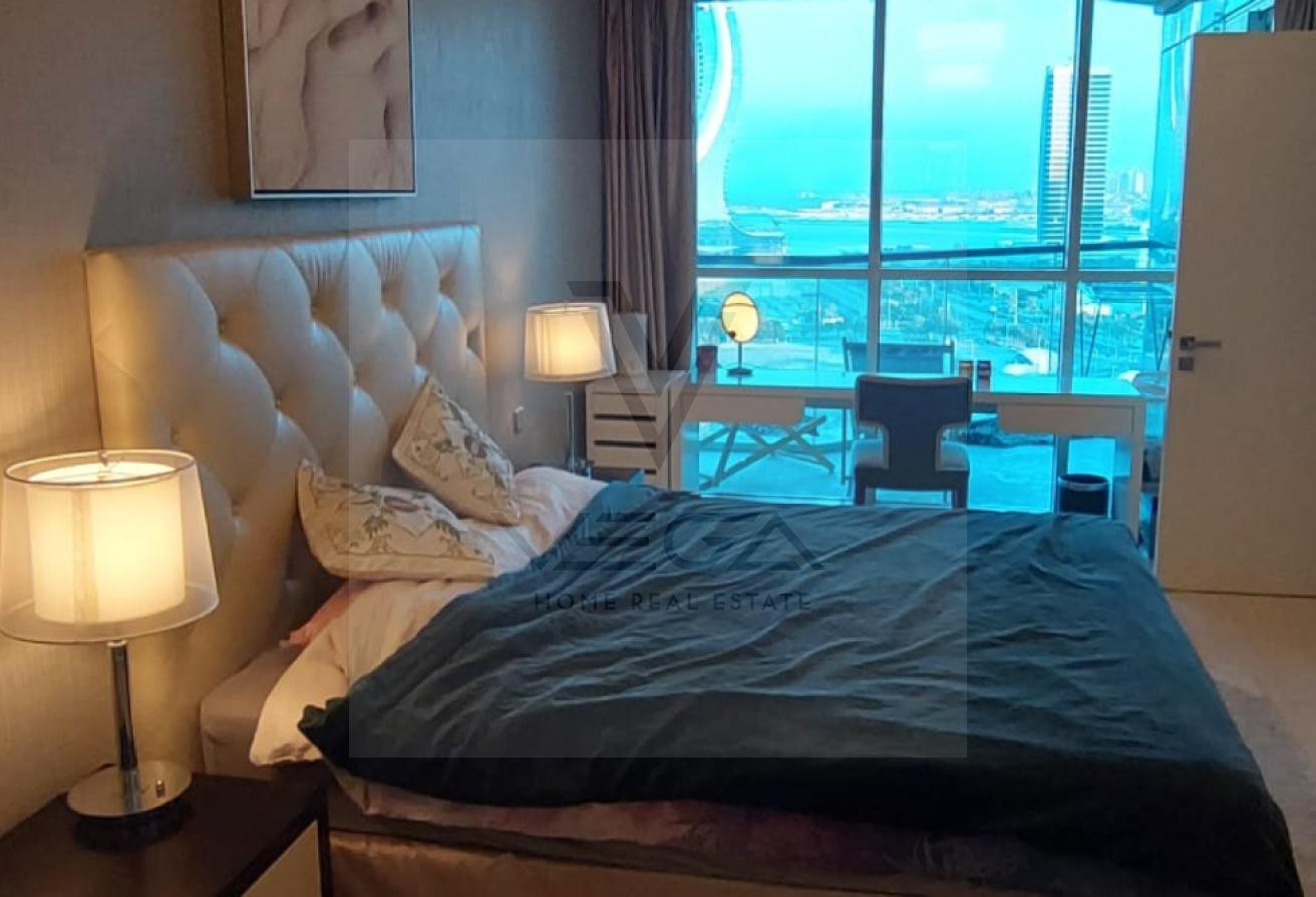 Fully Furnished 1BR in Burj Damac Marina - Apartment in Marina District