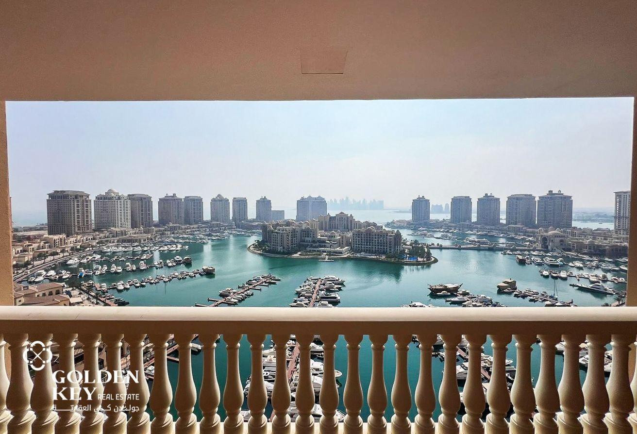 Sea View | 2-BR with Balcony| Ready to Move - Apartment in West Porto Drive