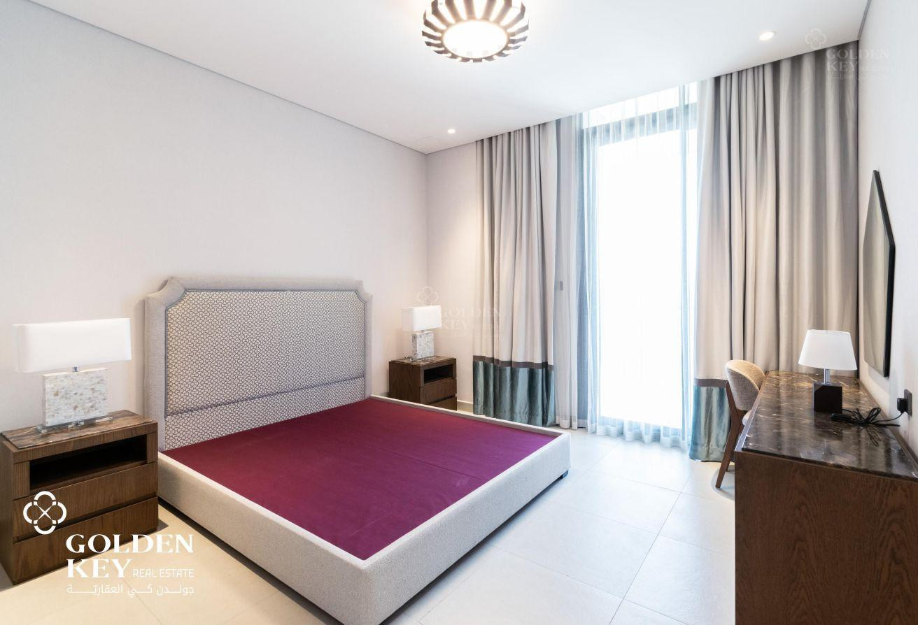 Fully Furnished | 2R with Balcony | Lusail Marina - Apartment in Marina Residences 195