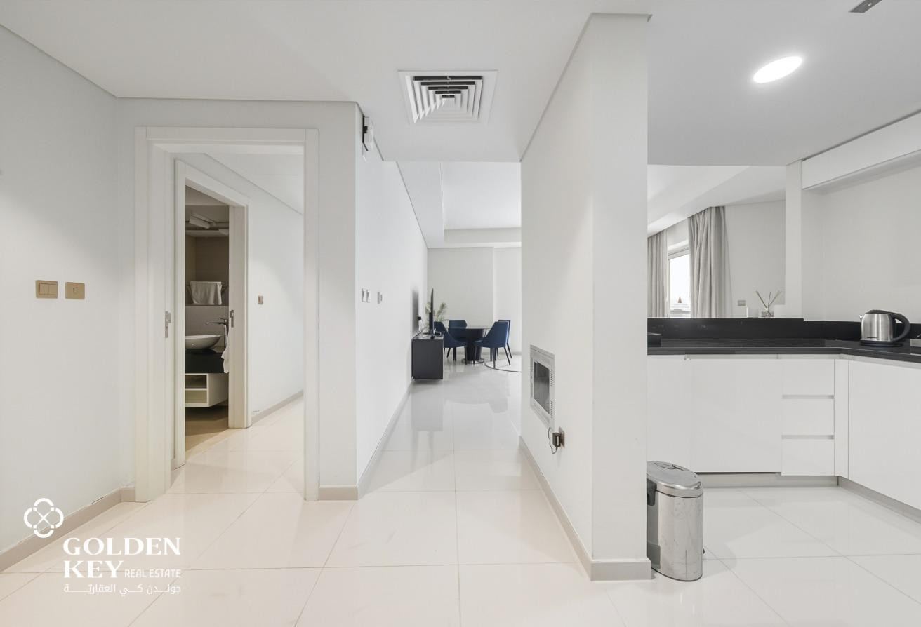 Bills Included | Furnished 1BR w/ Balcony | Lusail - Apartment in Burj DAMAC Waterfront