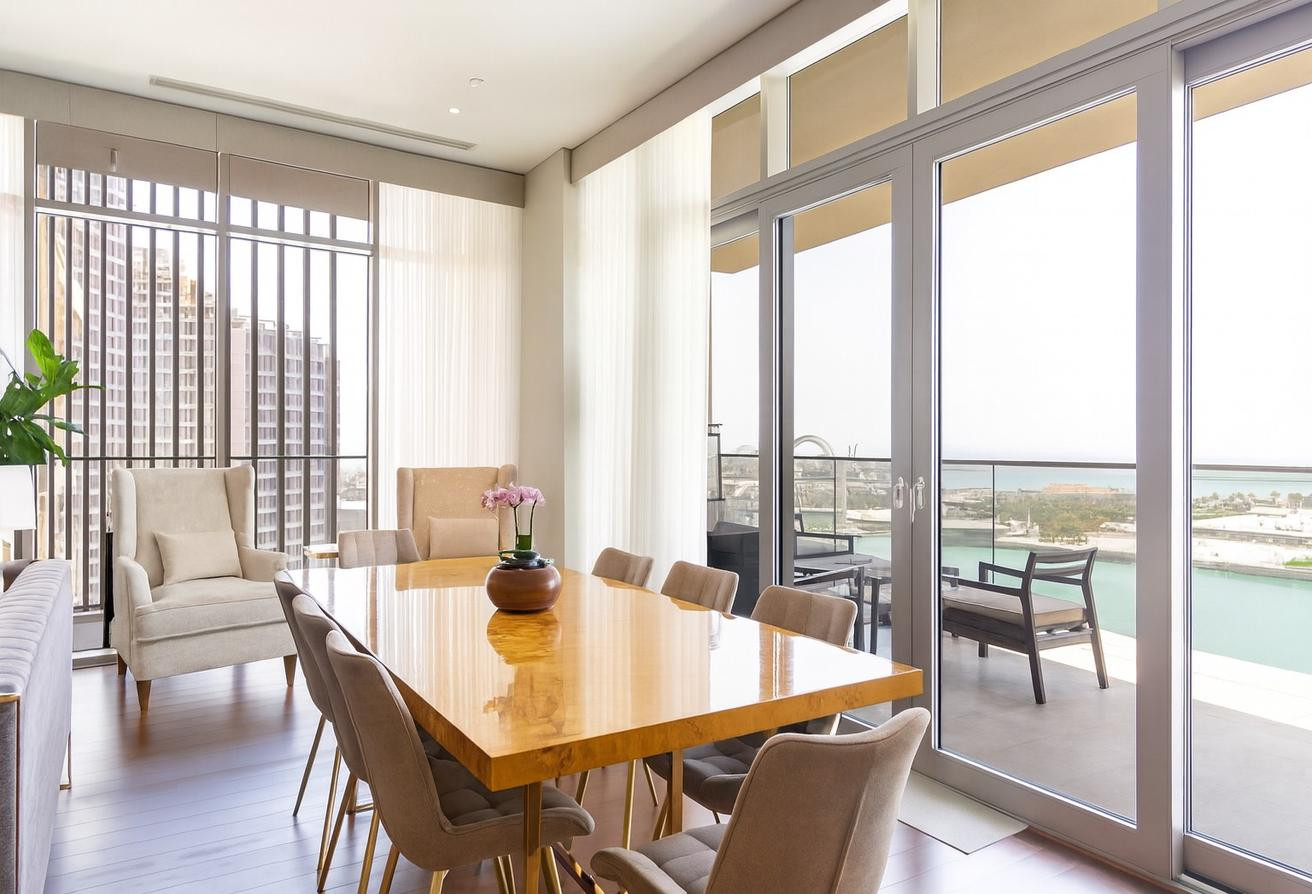 Luxury 3+Maid | Sea View | Bills Included - Apartment in Seef Lusail