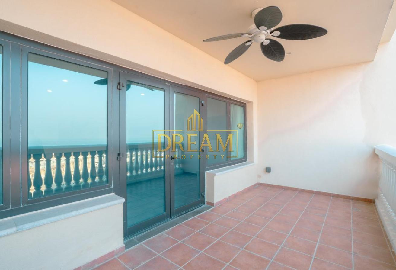 Stunning 2 BHK with Sea View | Fully Furnished - Apartment in Porto Arabia