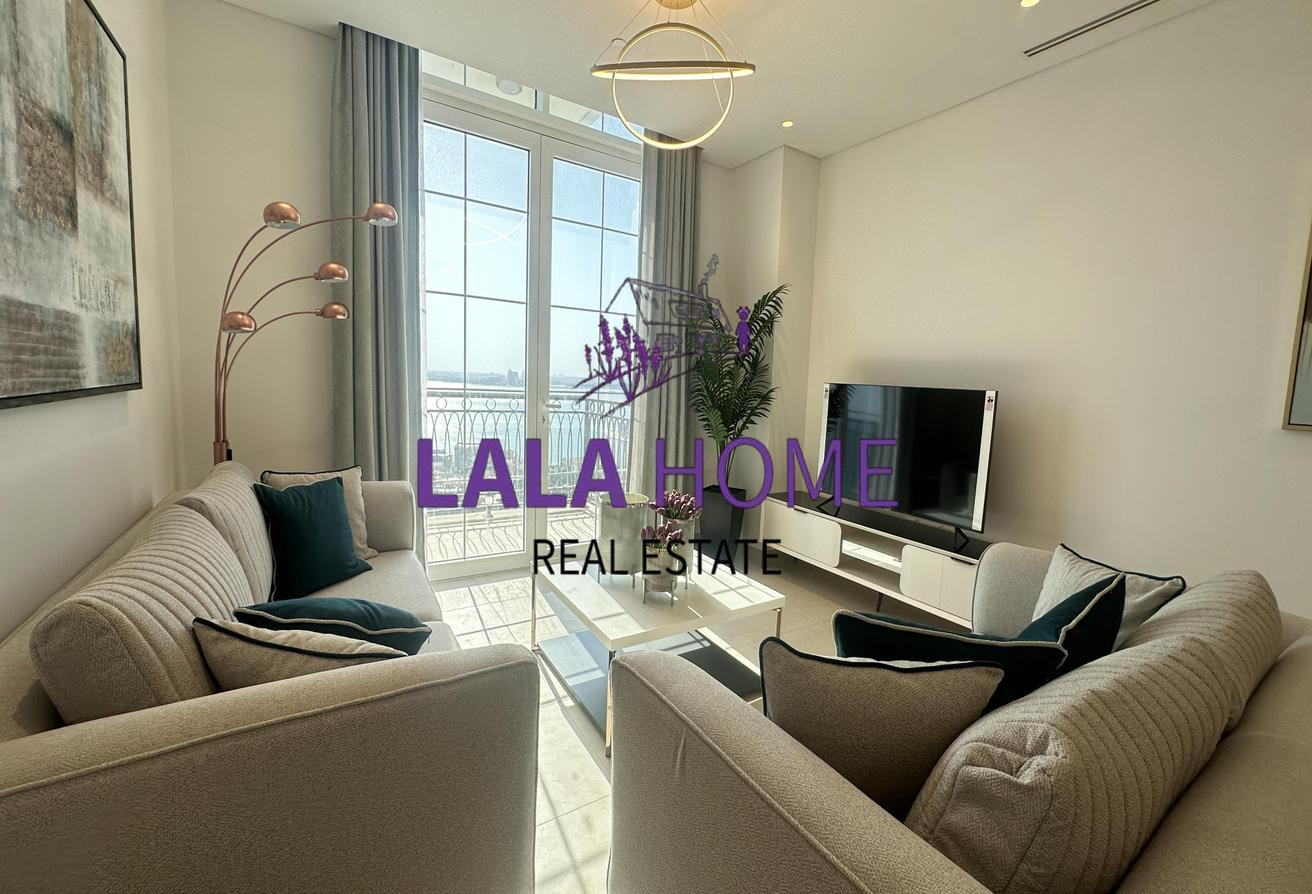 Cozy 2 plus Maid | Fully Furnished | Balcony - Apartment in Viva West