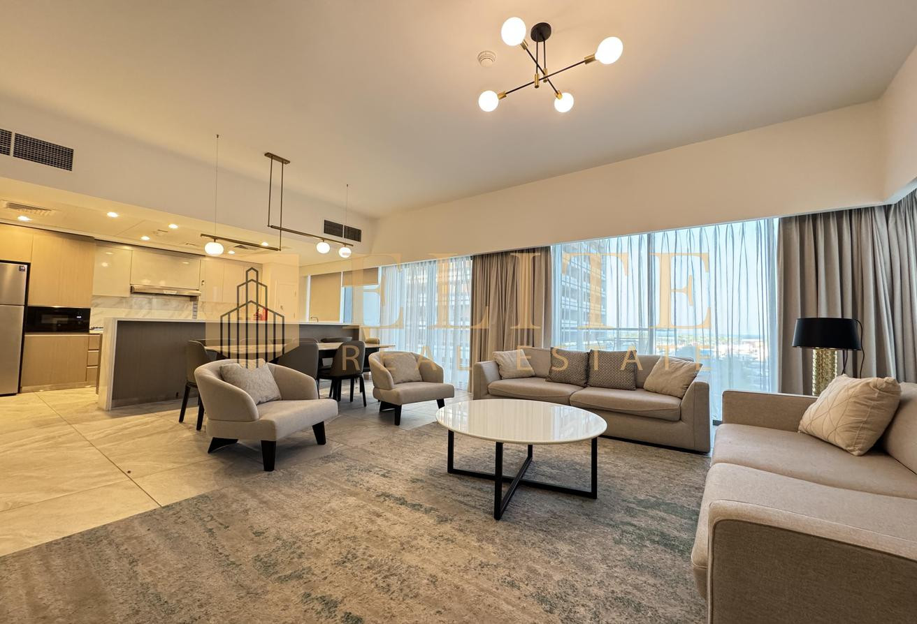 Fully Furnished 2 Bedrooms + Maid | Lusail Marina - Apartment in Marina District