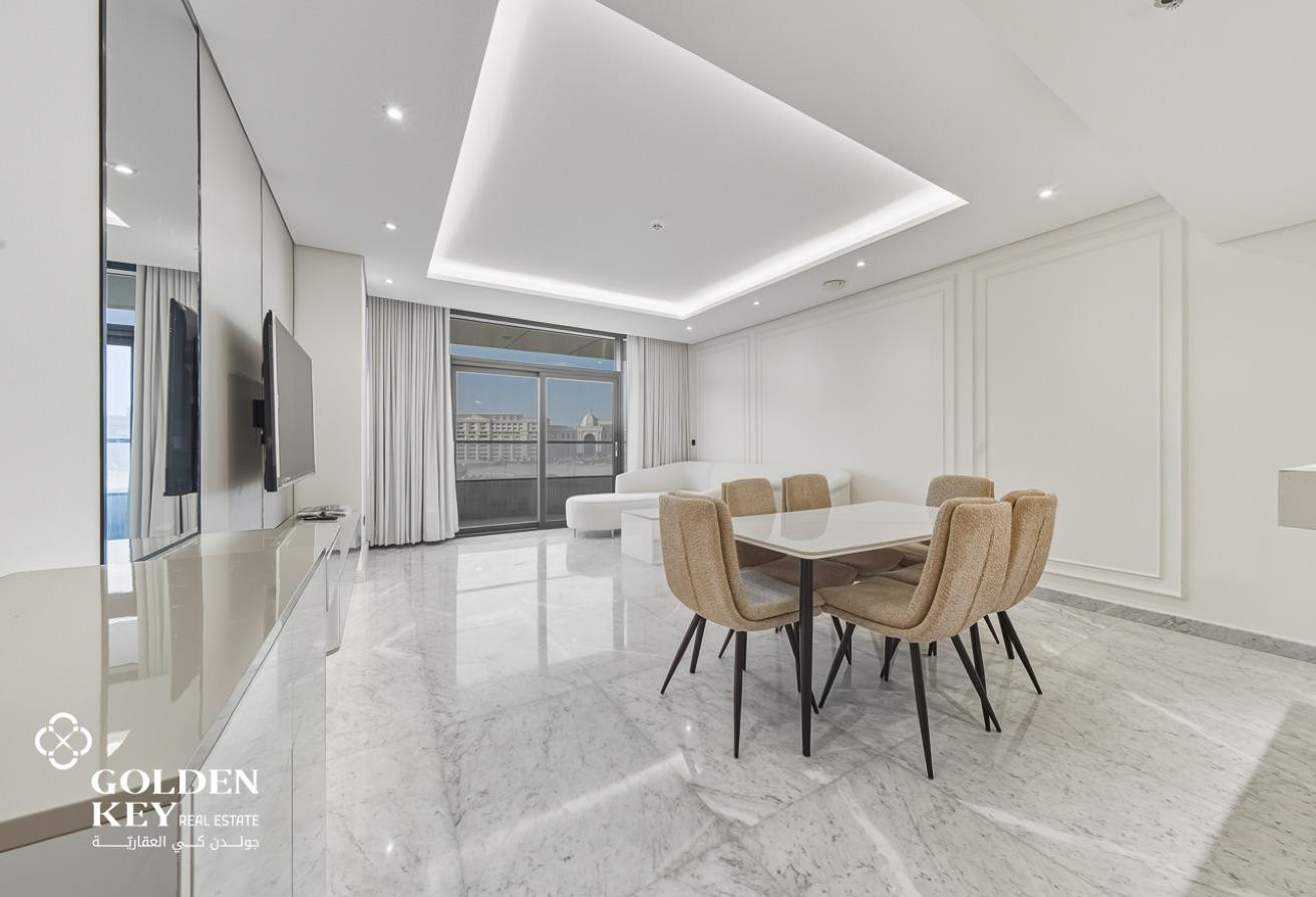 Luxury Furnished 2BR with Balcony | Ready to Move - Apartment in Lusail Residence