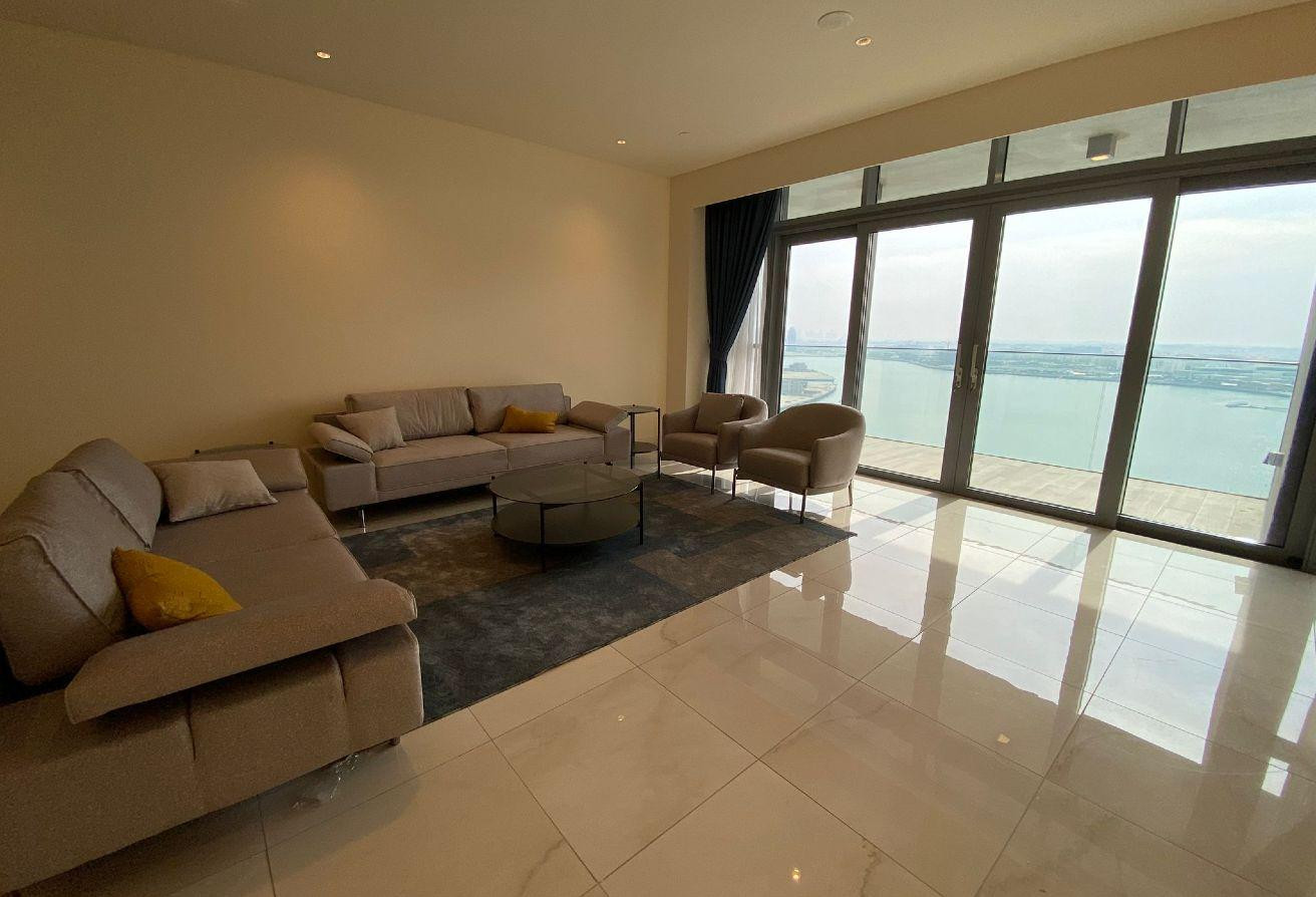 BRAND NEW APARTMENT 2BHK+MAID FULL SEA VIEW - Apartment in Seef Lusail
