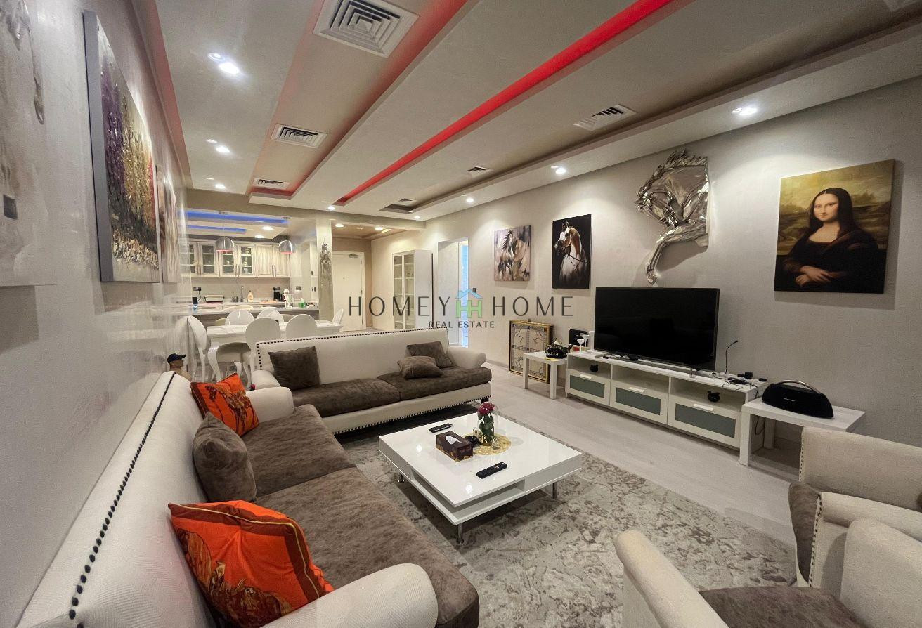 HIGHER FLOOR | SEMI FURNISHED 2+MAID | WITH VIEW