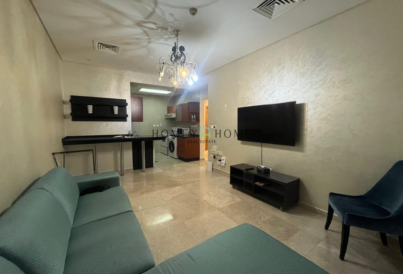 HIGHER FLOOR | SEMI FURNISHED 2+MAID | WITH VIEW