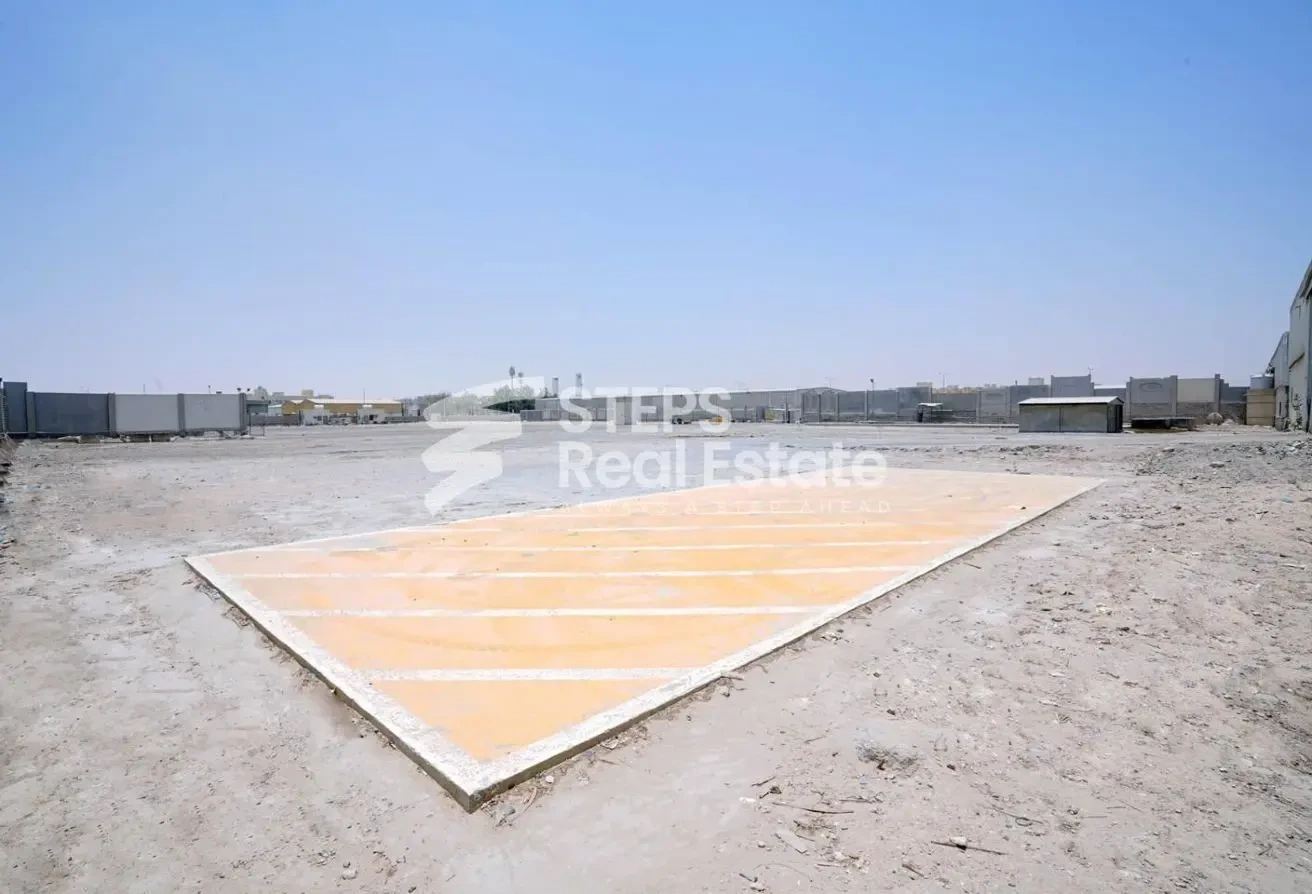 Gated Parking on Main Road Industrial Area - Labor Camp in Industrial Area