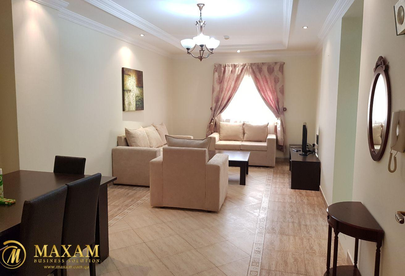 2Bhk Furnished Flat For Rent In Al Sadd - Apartment in Al Sadd Road