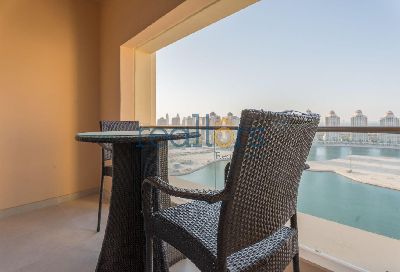 Luxury 1 Bedroom w/ Sea View | Viva Bahriya