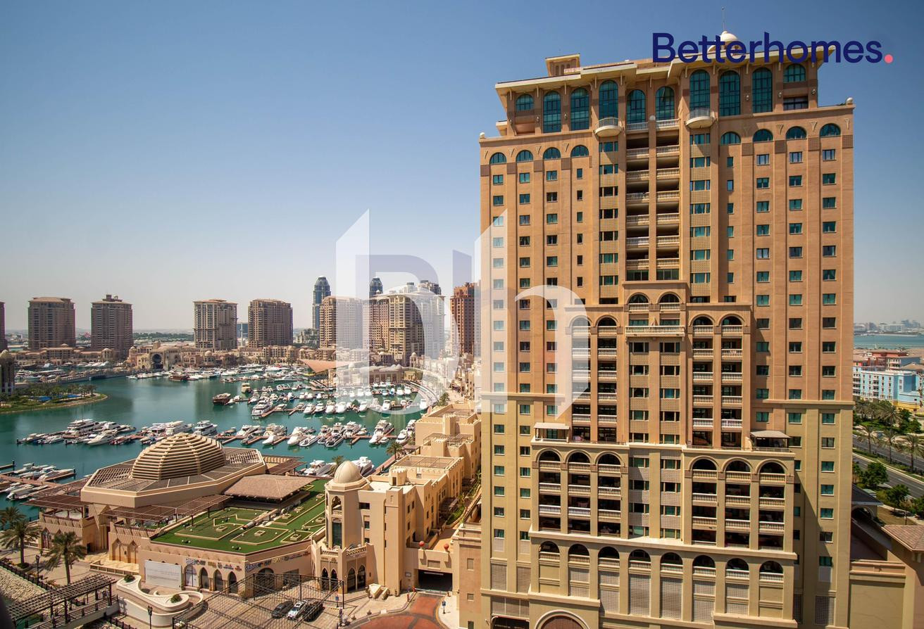 Luxury Furnished 1BHK in The Pearl | 8.5K Incl.