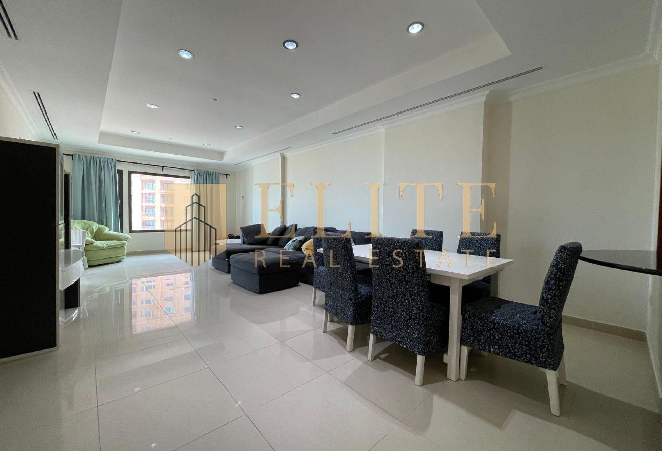 Luxury Furnished 1BHK in The Pearl | 8.5K Incl.