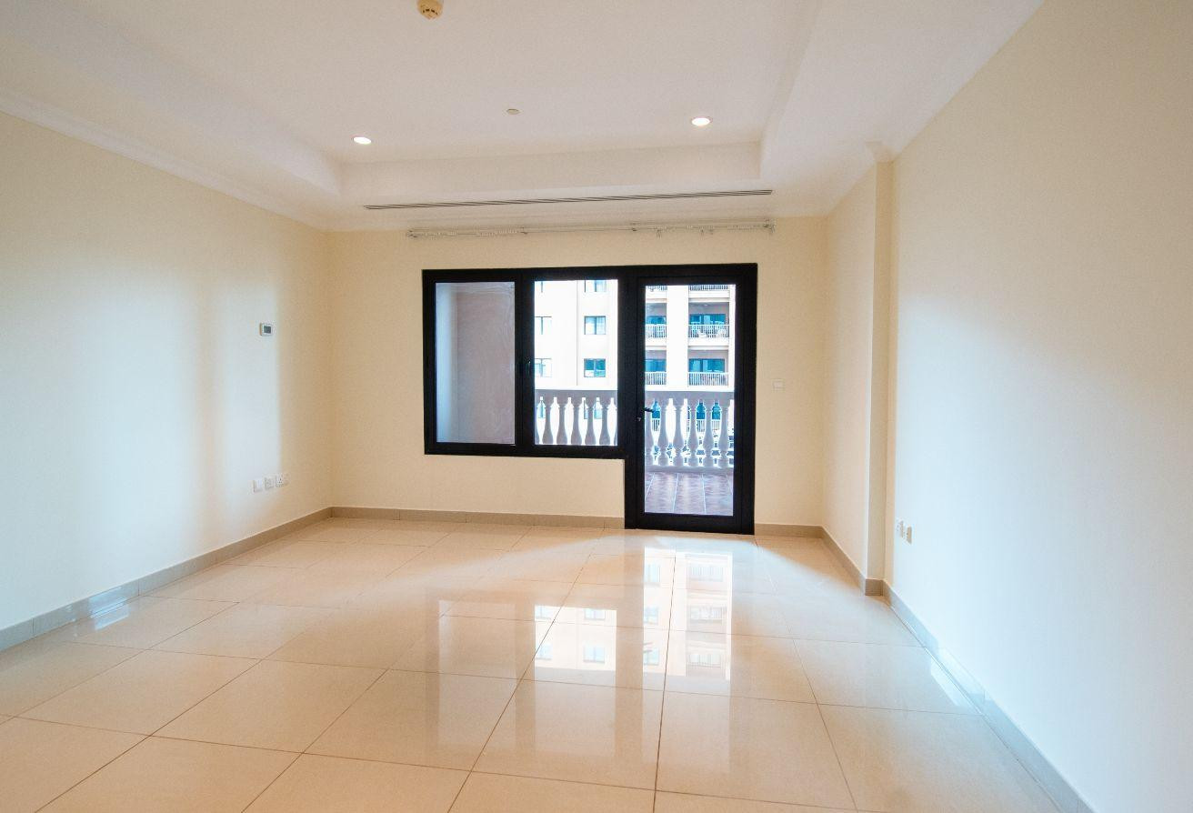 Including Bills | 1BHK + 2 Balcony |Semi Furnished - Apartment in West Porto Drive