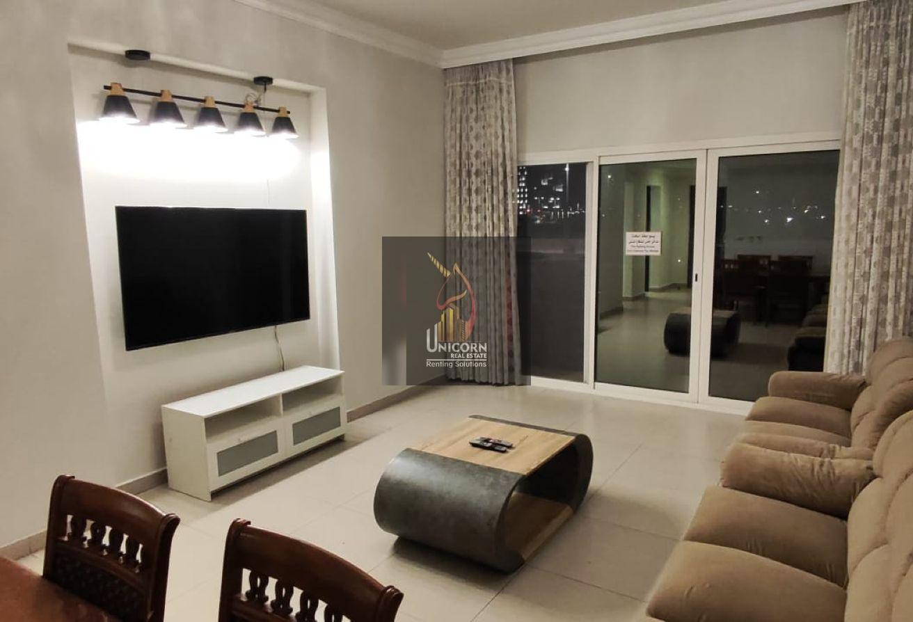 2-Bedroom + Maids Rm | Furnished | Balcony - Apartment in D22