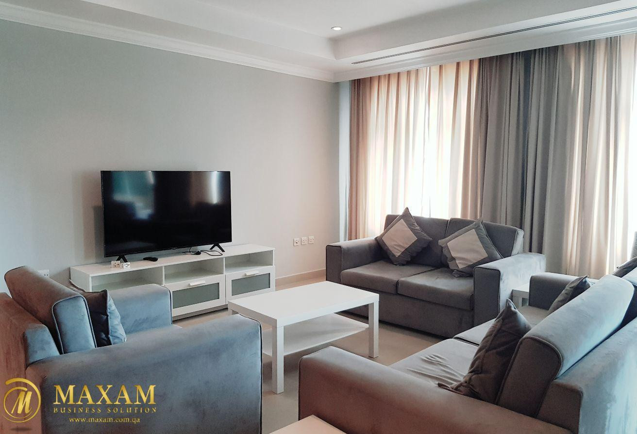 Master Bedroom Specious Flat PA Town House - Apartment in Porto Arabia