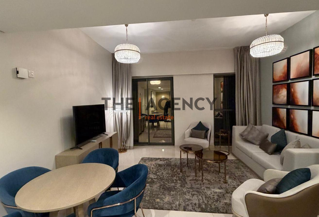 Bedroom Fully Furnished Apartment Total Sea View - Apartment in The Waterfront