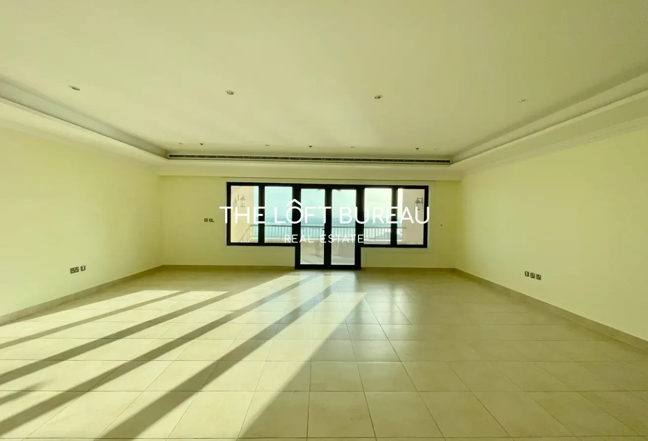 OPEN SEA VIEW I HUGE LAYOUT I LUXURY 3 MASTER+MAID - Apartment in Doha