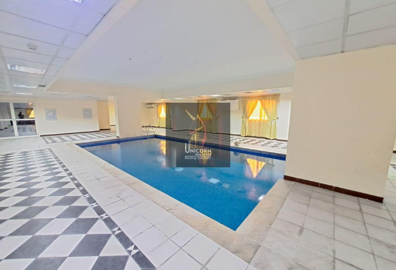 Expansive 2-Bedroom|Furnished|Pool- Gym - Apartment in Al Sadd Road