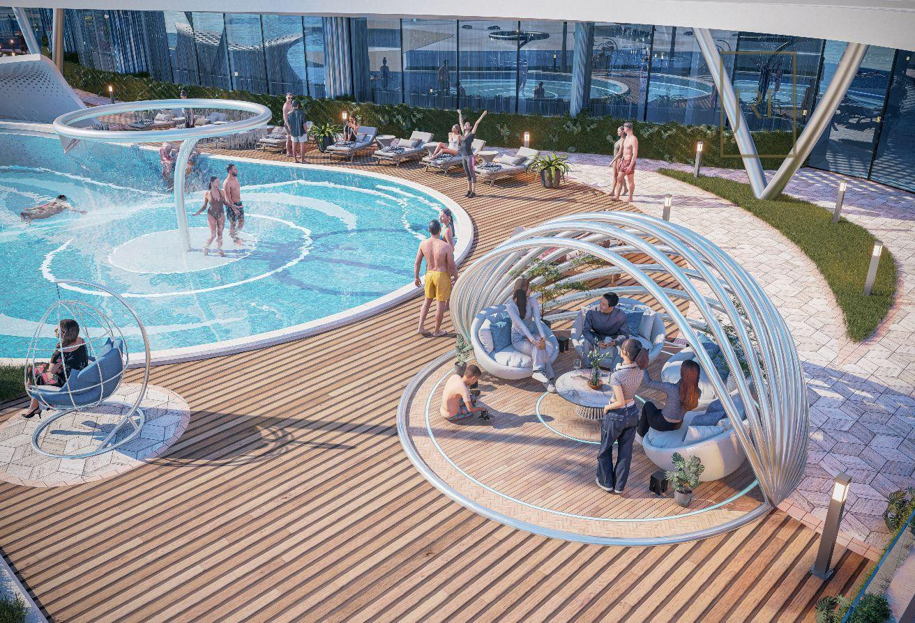 Furnished Studio with Sea View in Qetaifan Island - Studio Apartment in Qetaifan Islands