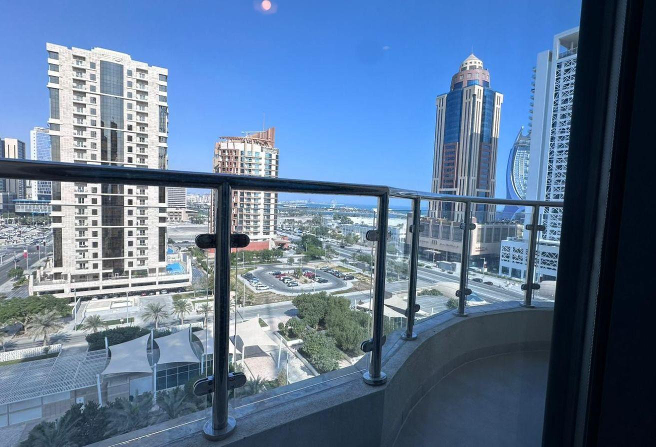 High Quality| 2 BHK with Balcony and City View - Apartment in Lusail Residence