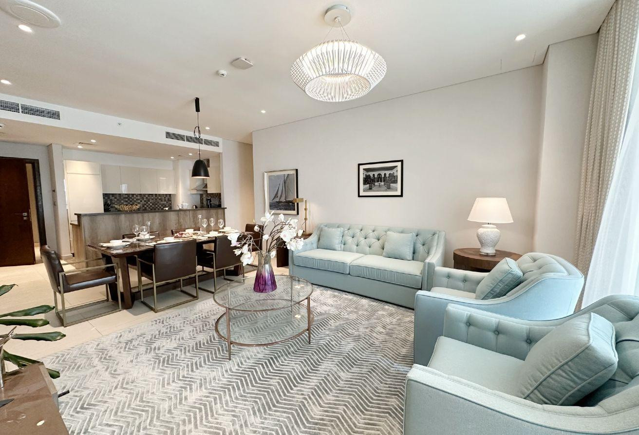 Brand New 3BR | Maid’s Room | Marina View - Apartment in Lusail Residence