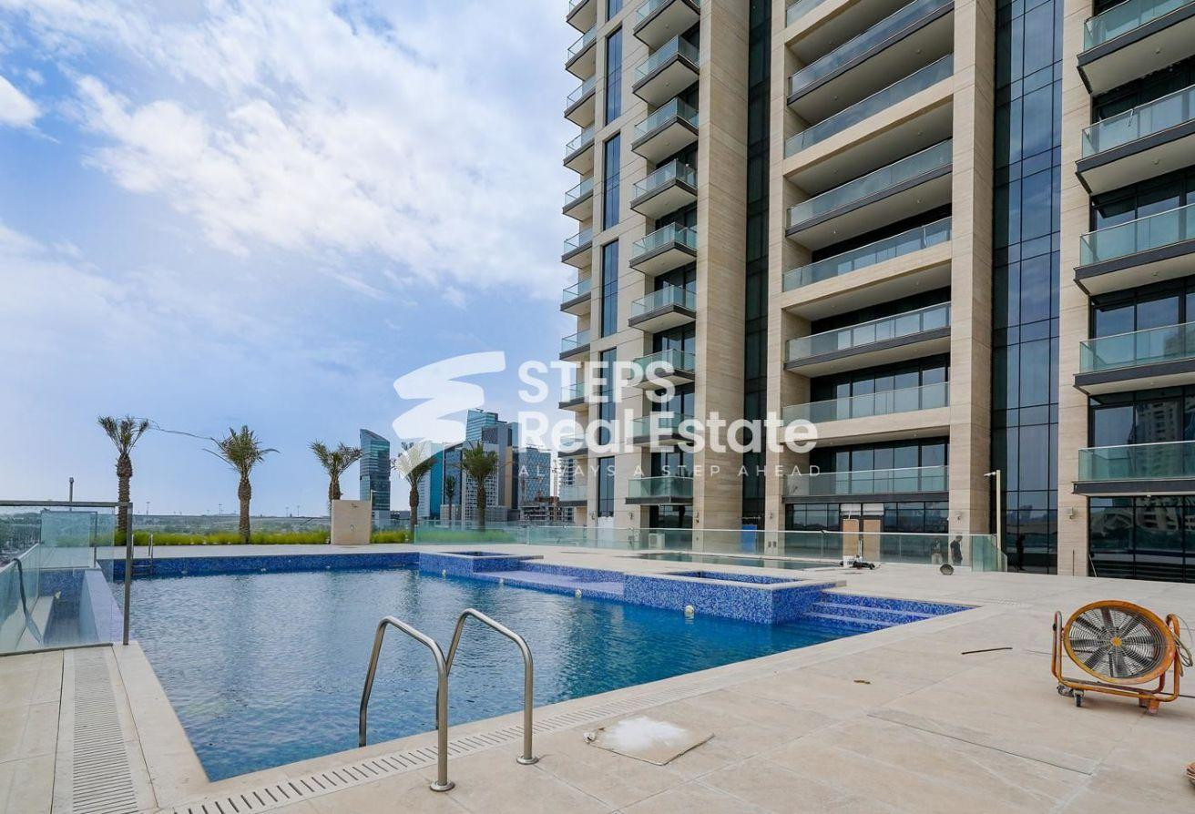 Luxurious 2 BHK Flat with Maids Room for Rent - Apartment in Lusail Residence