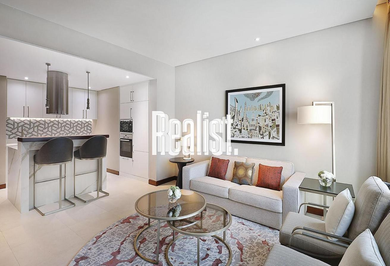 Beach Front One Bedroom Hotel Serviced Townhouse - Hotel Apartments in Hilton Doha The Pearl Residences