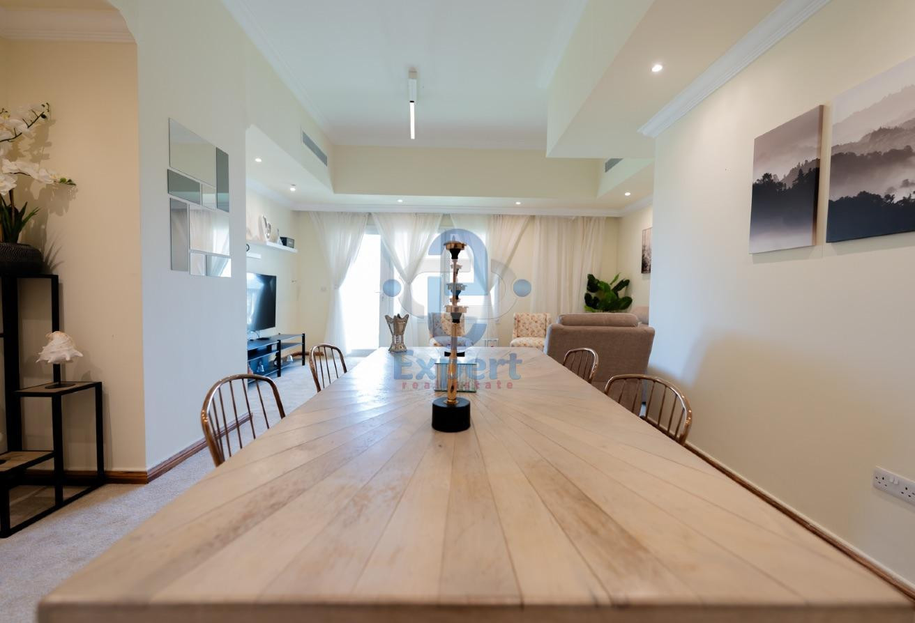1BHK w/ Spacious Terrace | Luxury Furnished Pearl - Apartment in East Porto Drive