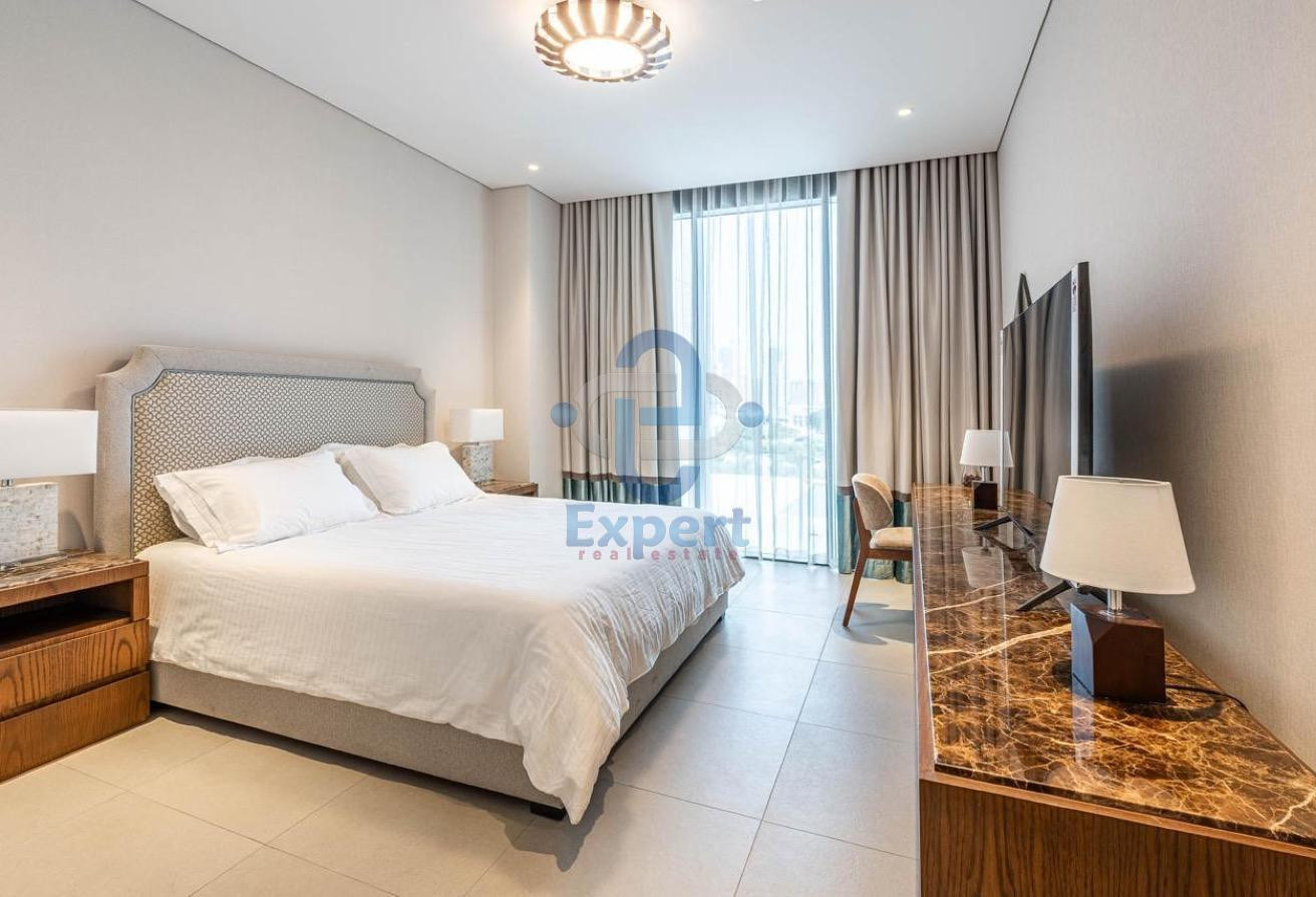 Luxury 1BHK with Balcony Marina Lusail SEA VIEW - Apartment in Marina Residences 195