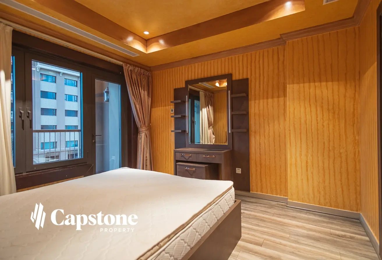 Marina View | Upgraded Fit-out 1BR Apartment - Apartment in Doha