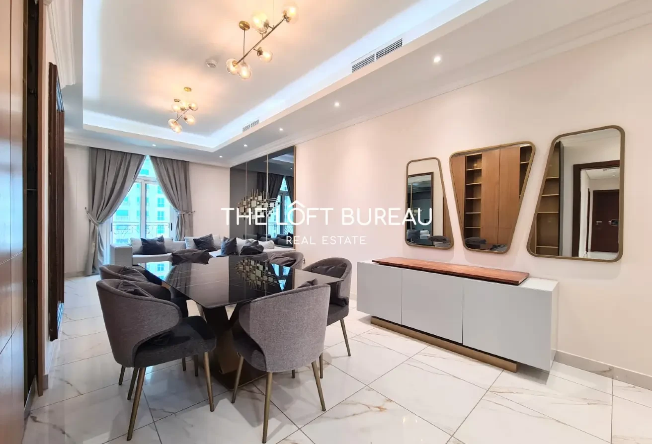 Luxury 3 Bedroom + Maid | Balcony | Roof Top Pool - Apartment in Doha