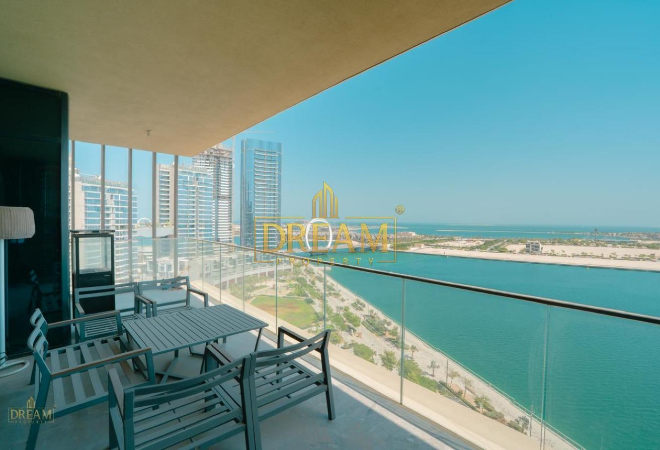 Stunning Sea View 3 BHK + Maid In Seef Lusail - Apartment in Seef Lusail