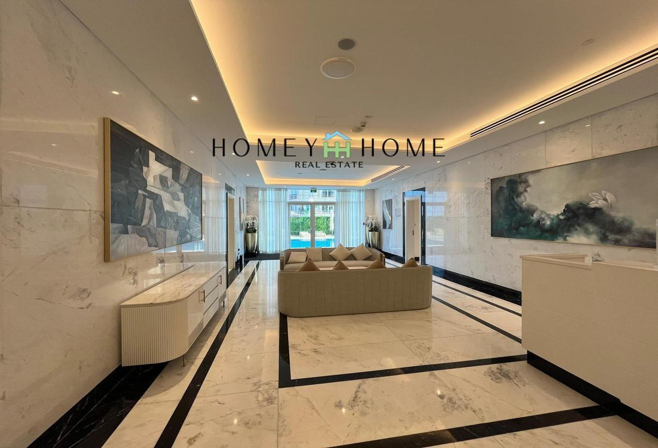 Fully Furnished 1BHK with Full Sea View in Pearl