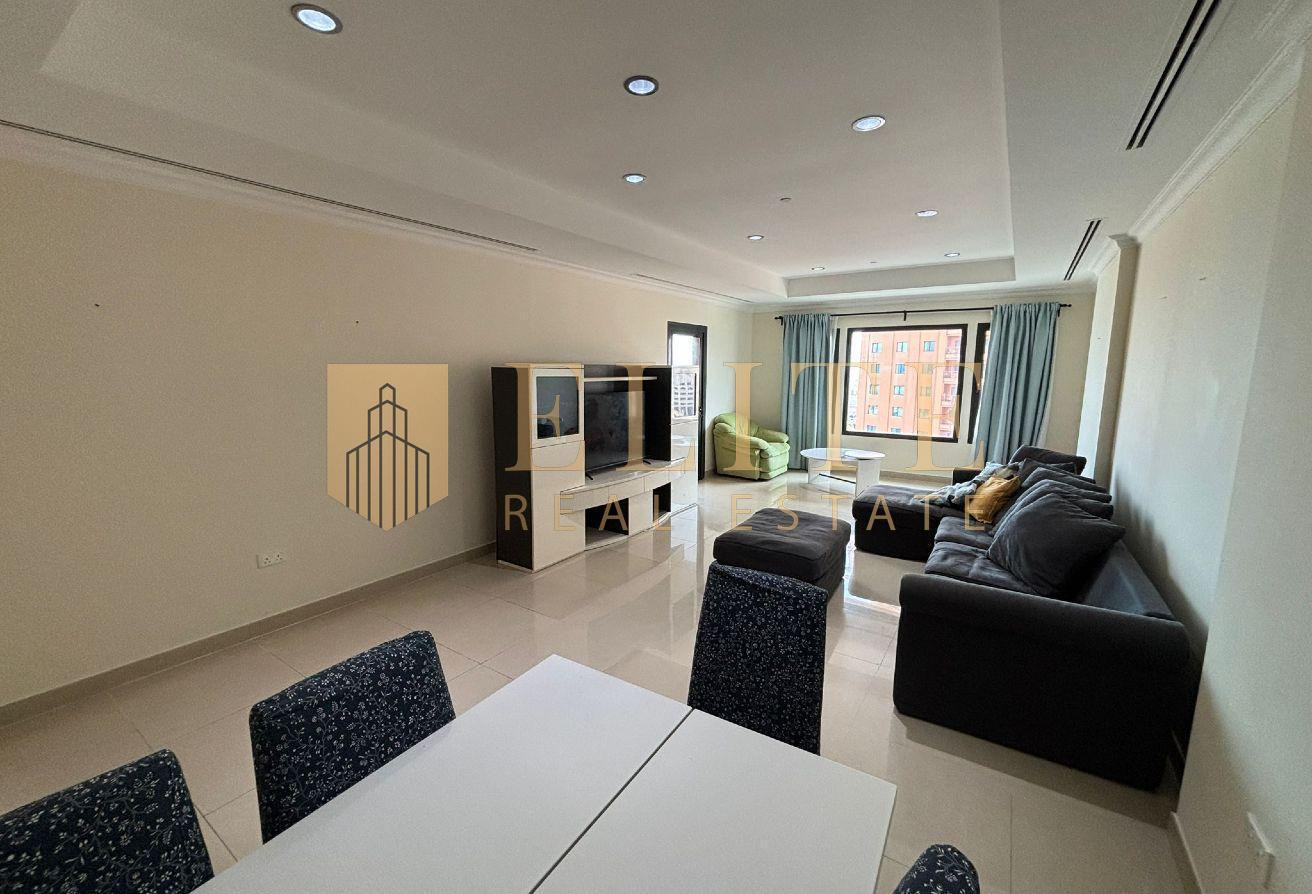 Luxury Furnished 1BHK in The Pearl | 8.5K Incl.