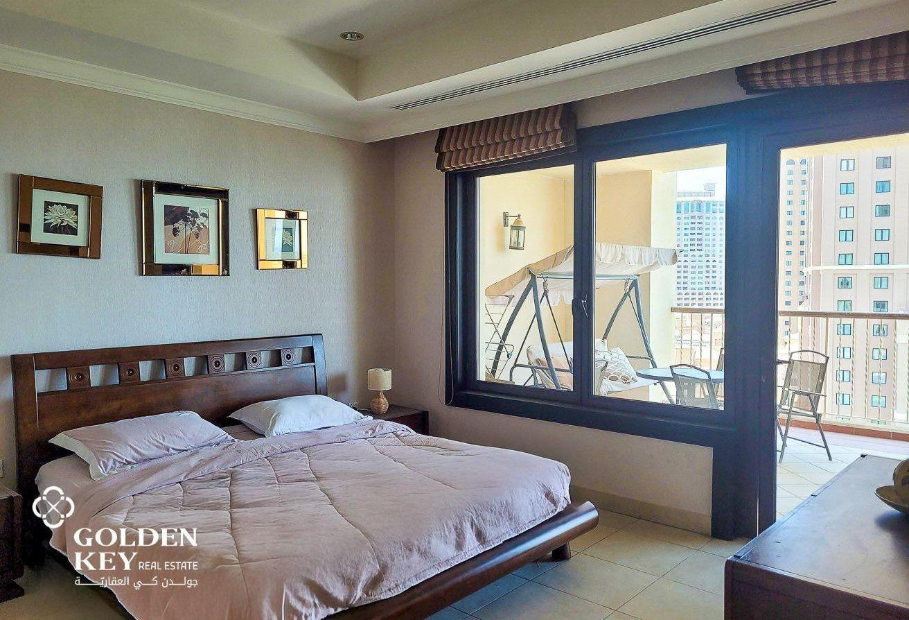 Ready to Move| Furnished 2BR+Balcony| Title Deed