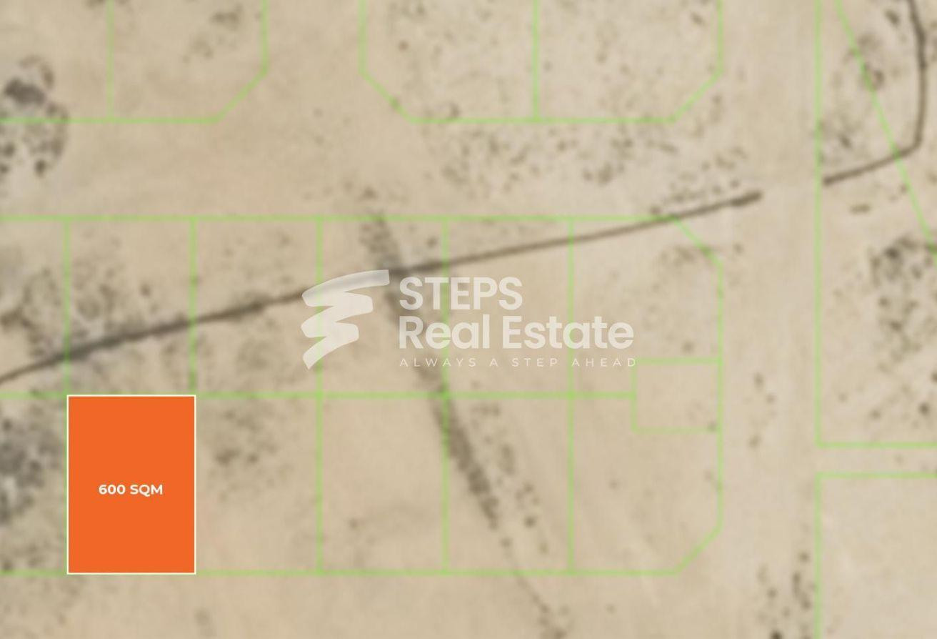 Buildable Land for Residential Use in Al Wakrah - Labor Camp in Al Wakair