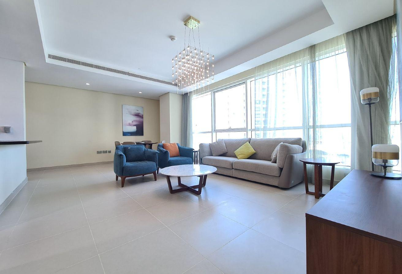 Bills Done | Cozy FF 1 BR | Marina View - Apartment in Lusail Residence