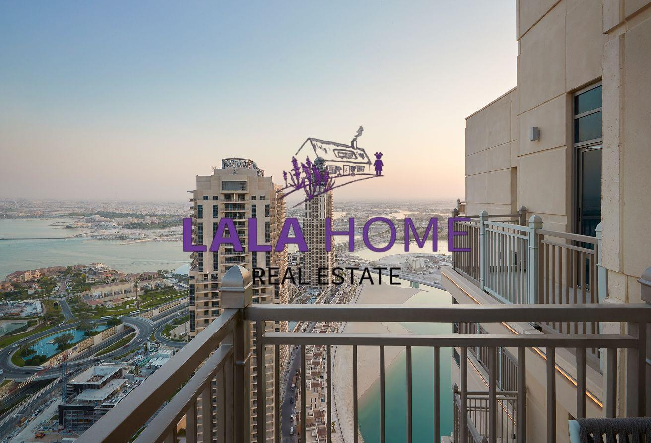 2 Br | F-F | Bills Inc | Balcony | Nice View - Apartment in Abraj Bay